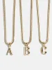 Gia Initial Necklace - Gold sold by BaubleBar