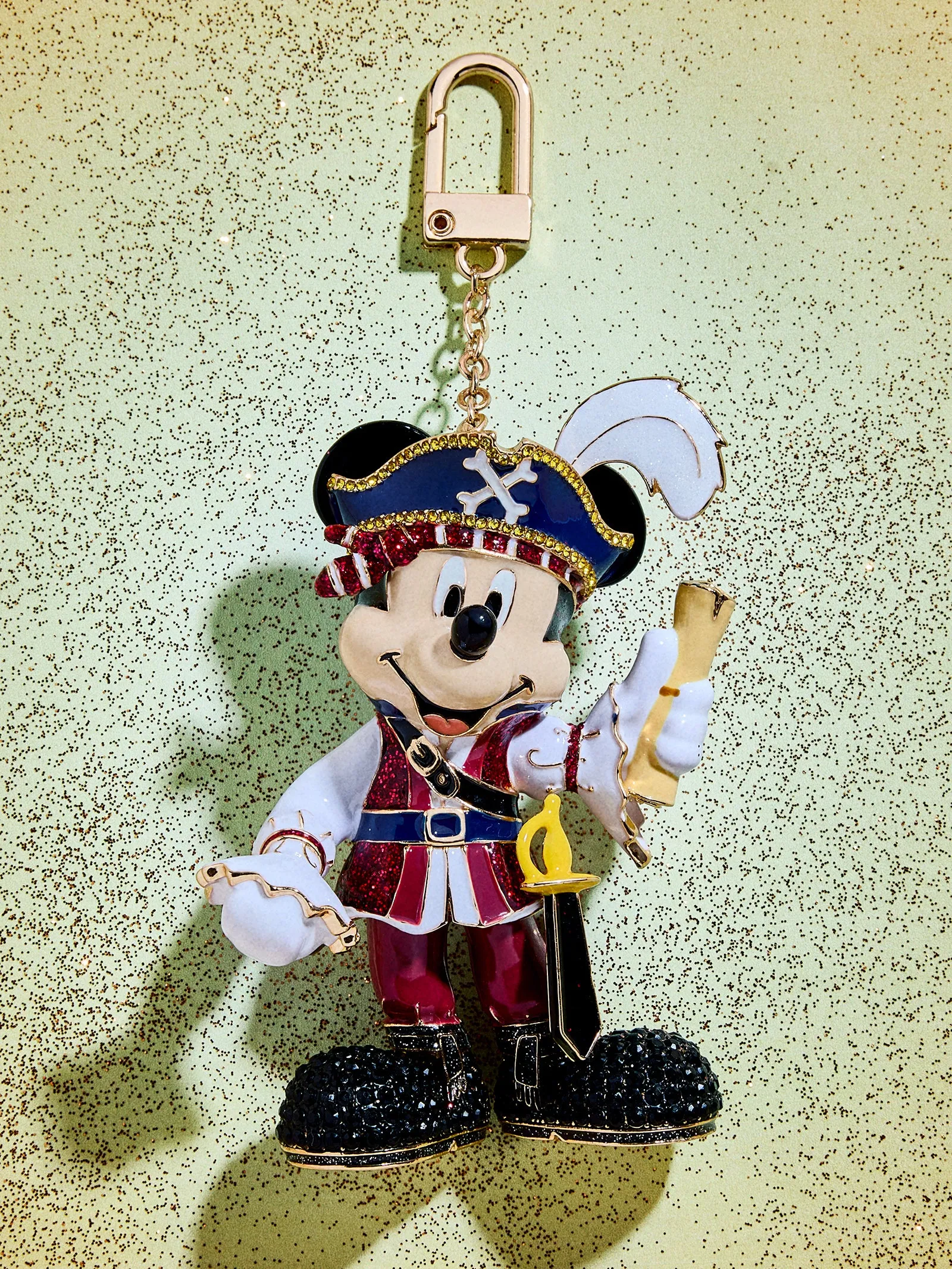 Disney Mickey Mouse Pirate Halloween Bag Charm - Mickey Mouse Pirate sold by BaubleBar