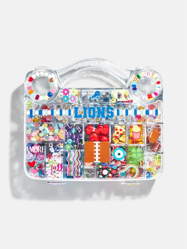 NFL Bracelet Bead Kit - Detroit Lions made by BaubleBar