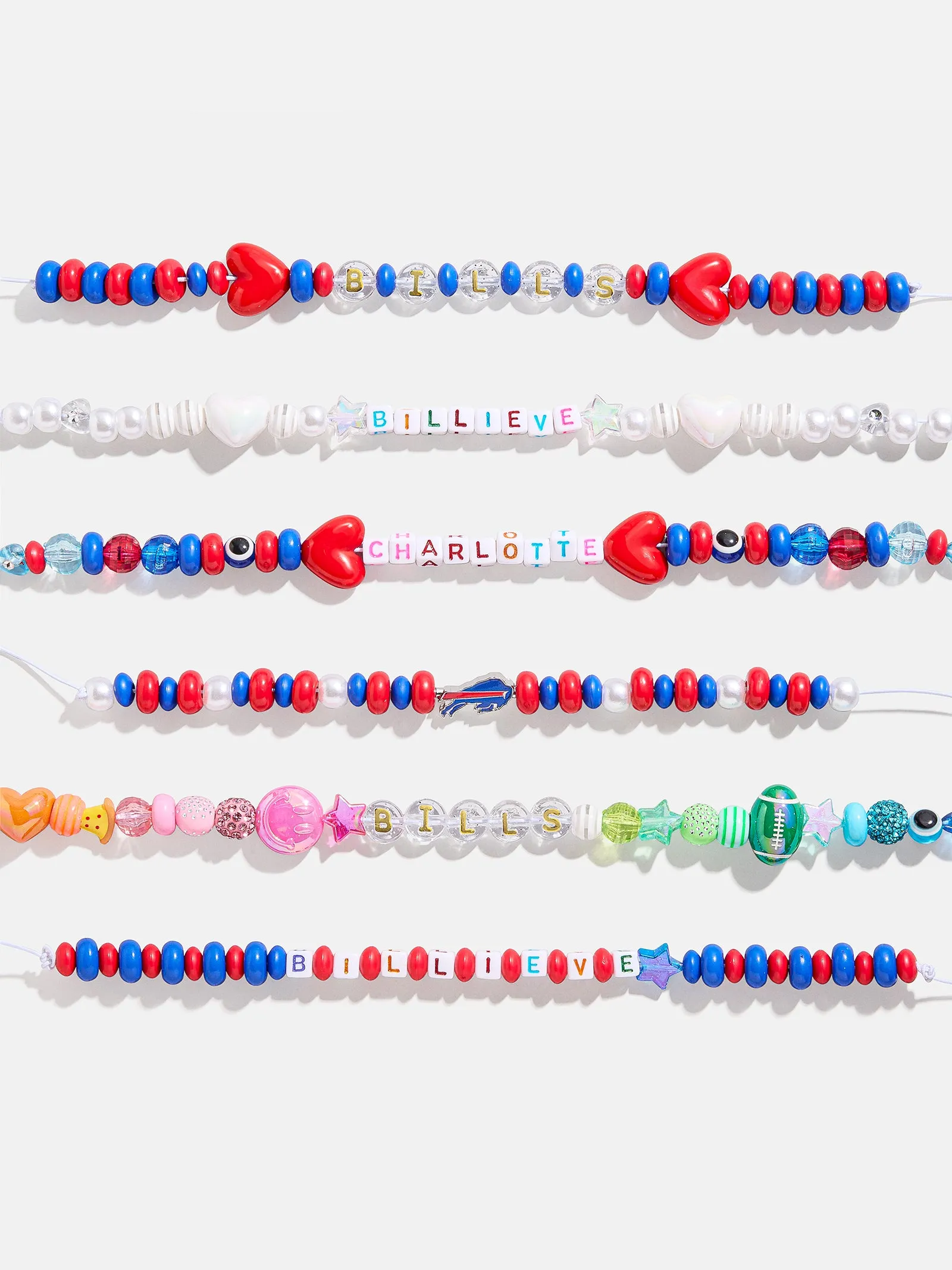 NFL Bracelet Bead Kit - Buffalo Bills sold by BaubleBar product image thumbnail 2