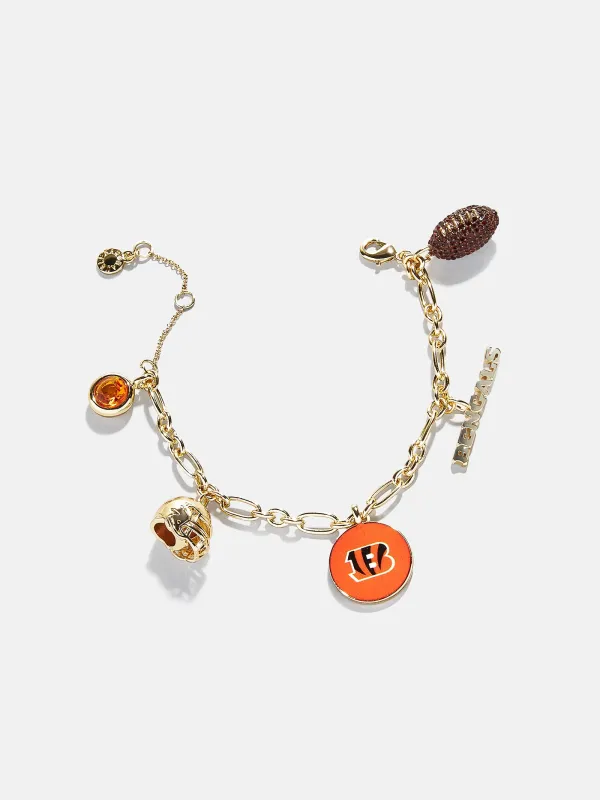 NFL Charm Bracelet - Cincinnati Bengals sold by BaubleBar