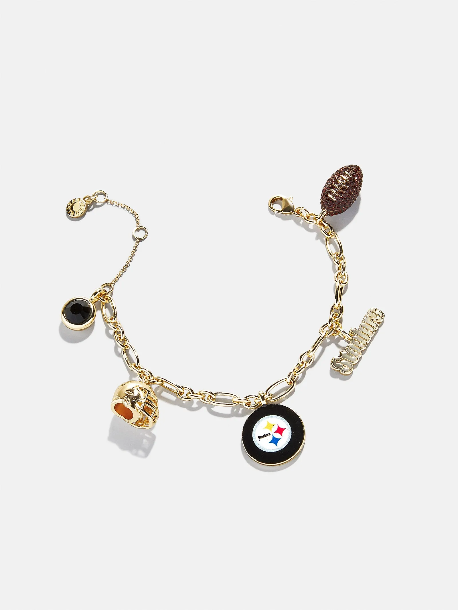 NFL Charm Bracelet - Pittsburgh Steelers sold by BaubleBar