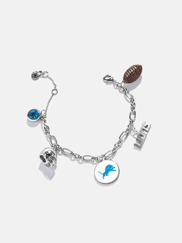 NFL Charm Bracelet - Detroit Lions sold by BaubleBar