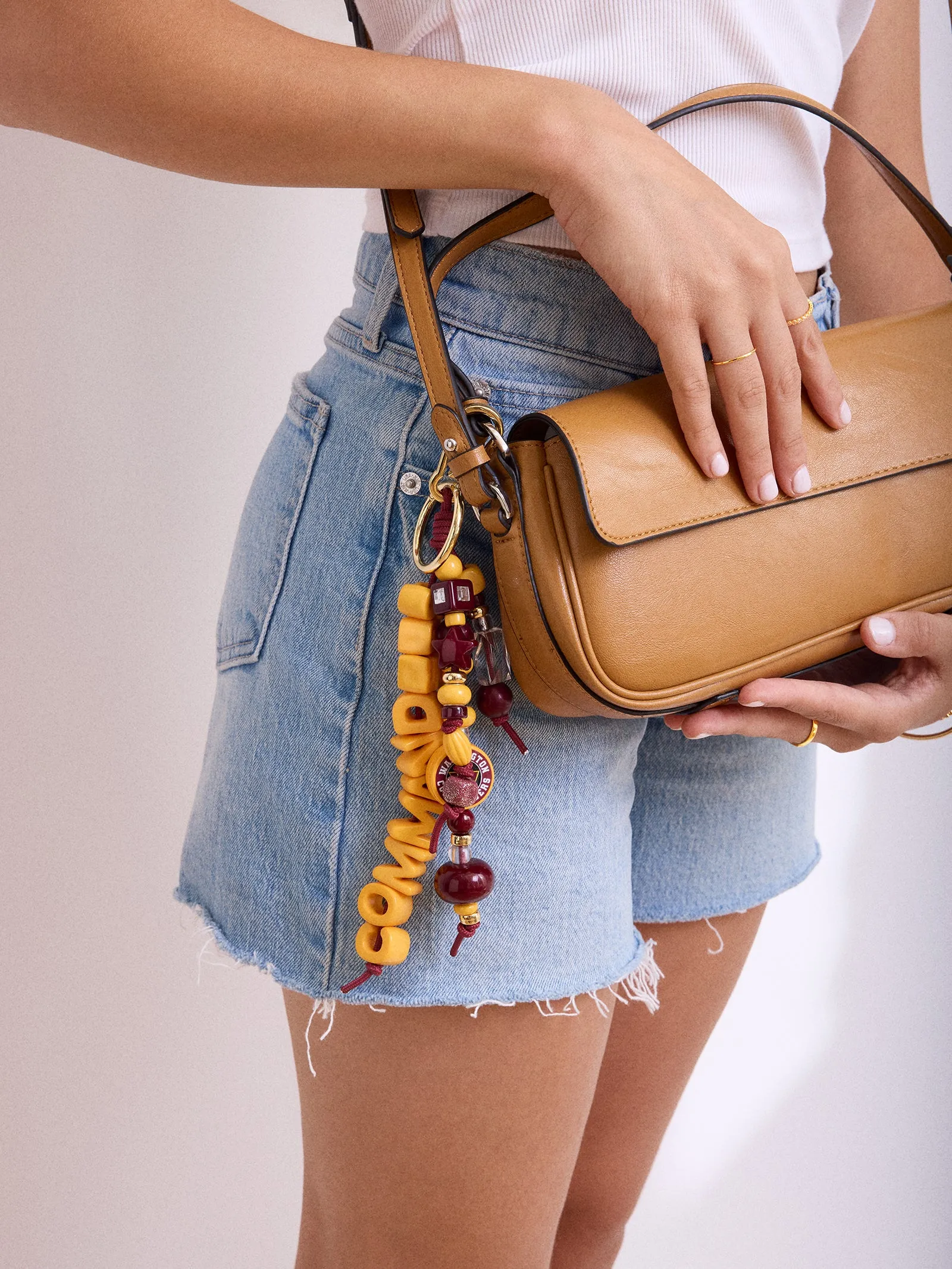 NFL Beaded Bag Charm - Washington Commanders sold by BaubleBar product image thumbnail 2