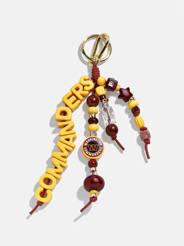 NFL Beaded Bag Charm - Washington Commanders sold by BaubleBar