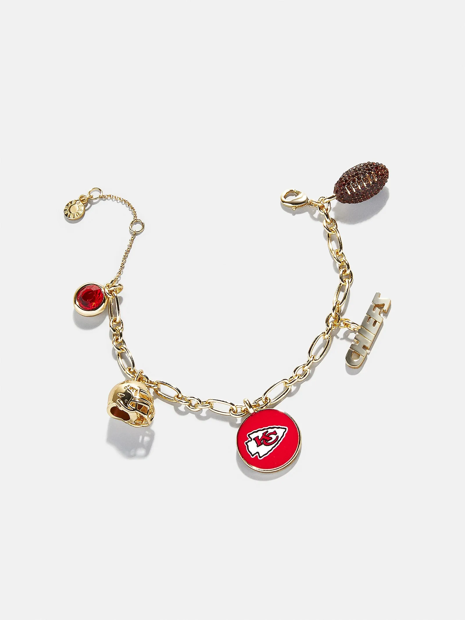 NFL Charm Bracelet - Kansas City Chiefs sold by BaubleBar