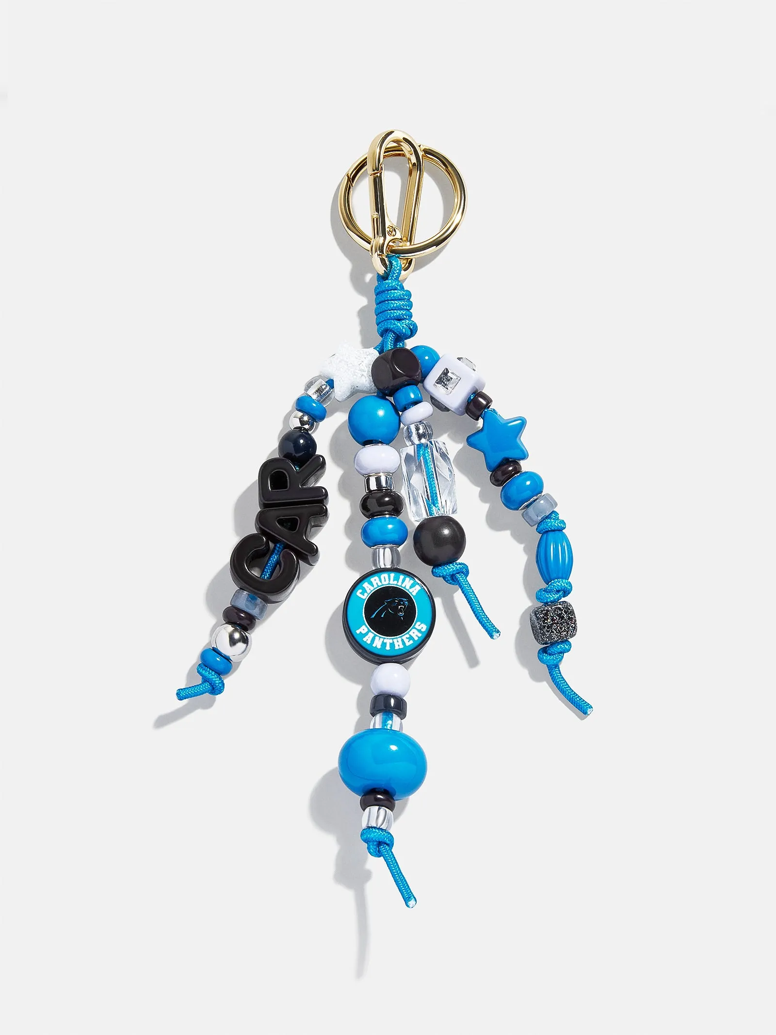 NFL Beaded Bag Charm - Carolina Panthers sold by BaubleBar