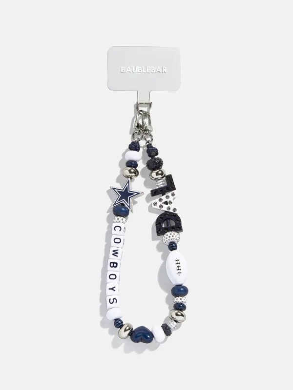 NFL Beaded Phone Charm - Dallas Cowboys made by BaubleBar