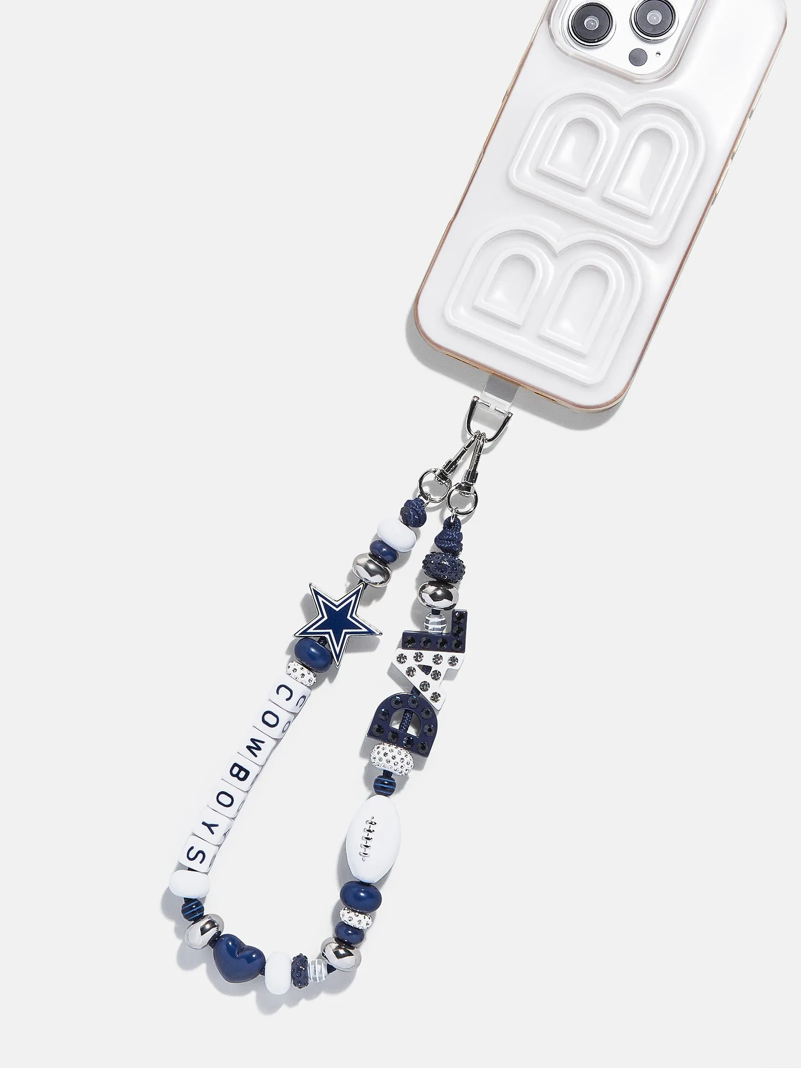 NFL Beaded Phone Charm - Dallas Cowboys sold by BaubleBar product image thumbnail 3