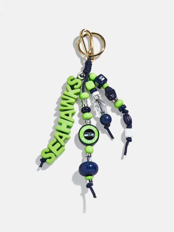 NFL Beaded Bag Charm - Seattle Seahawks sold by BaubleBar