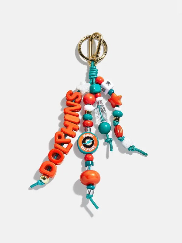 NFL Beaded Bag Charm - Miami Dolphins sold by BaubleBar