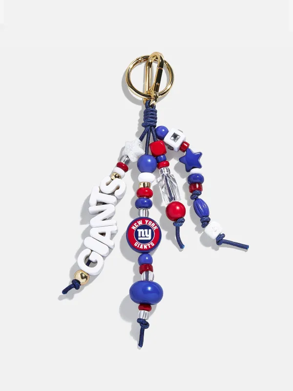 NFL Beaded Bag Charm - New York Giants sold by BaubleBar