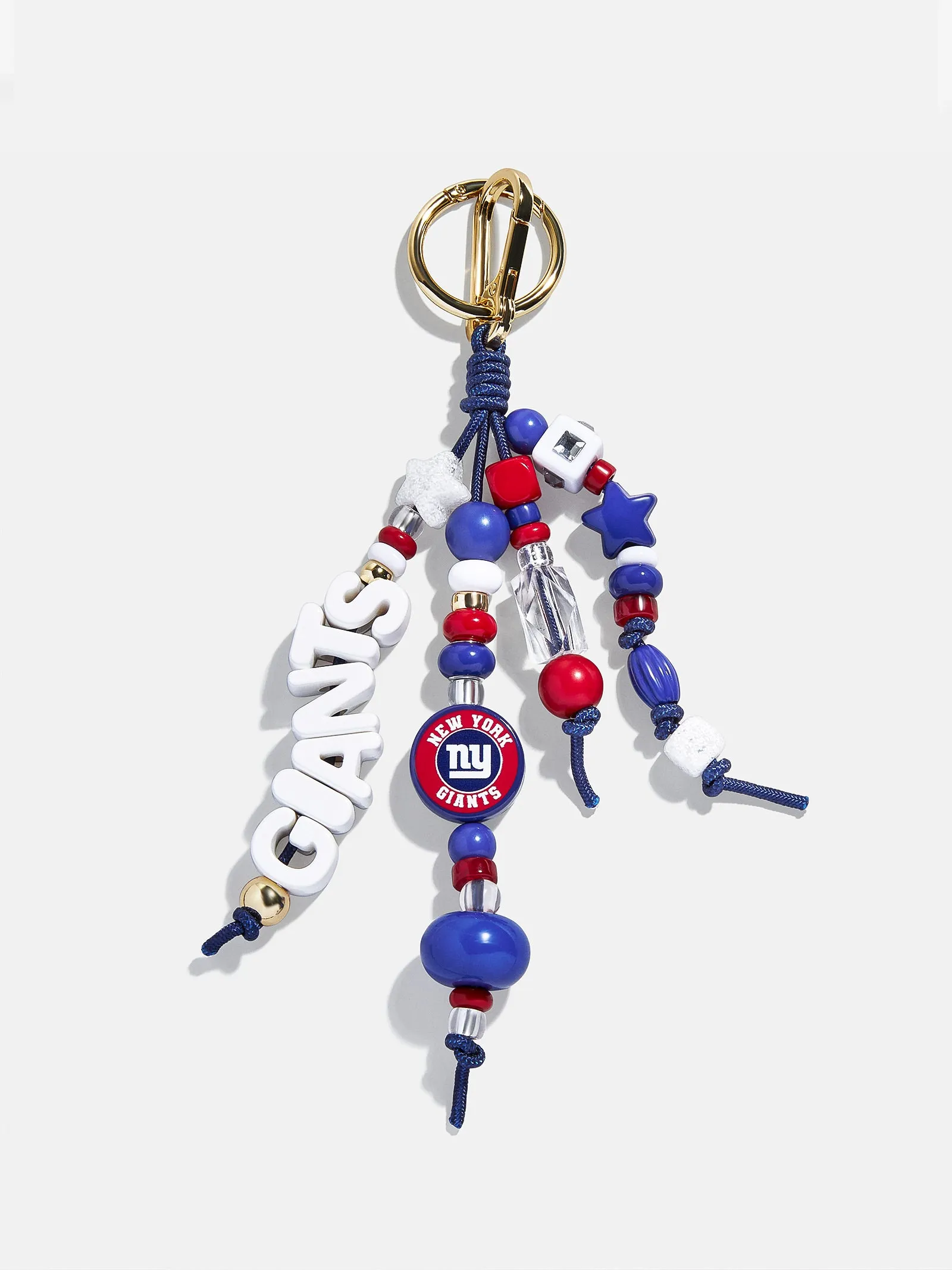 NFL Beaded Bag Charm - New York Giants sold by BaubleBar