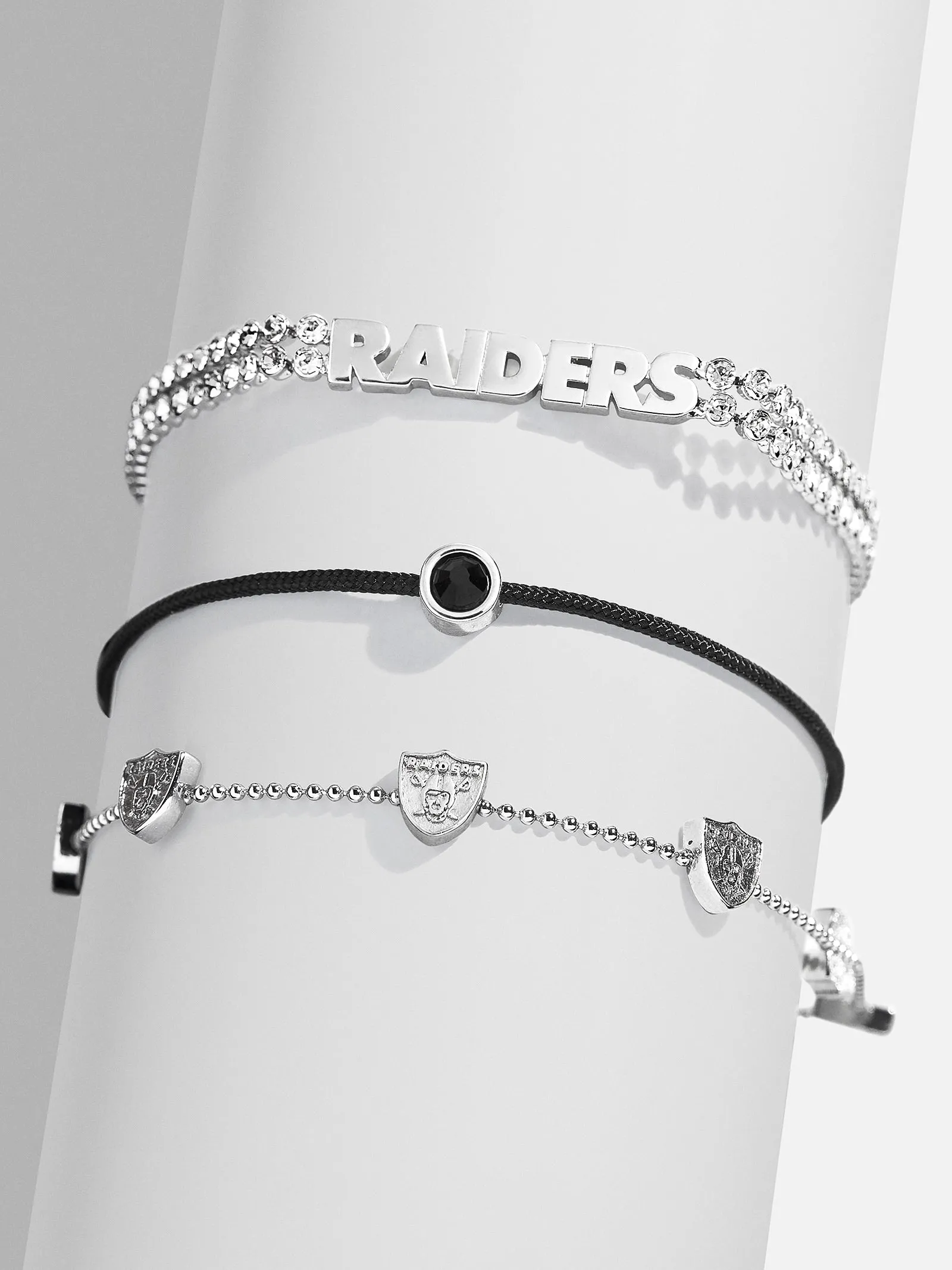 NFL Bracelet Set - Las Vegas Raiders sold by BaubleBar