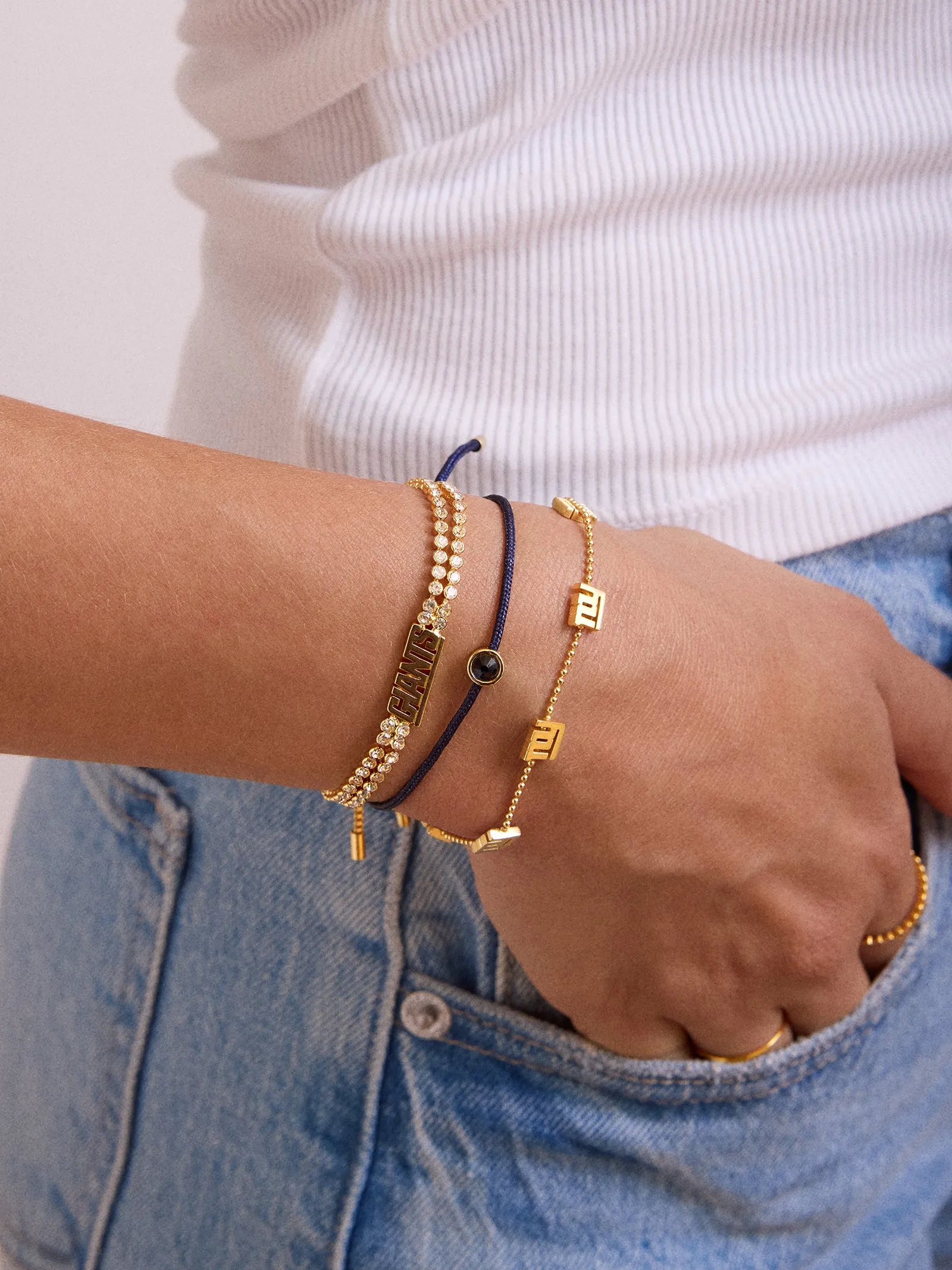 NFL Bracelet Set - New York Giants sold by BaubleBar product image thumbnail 2