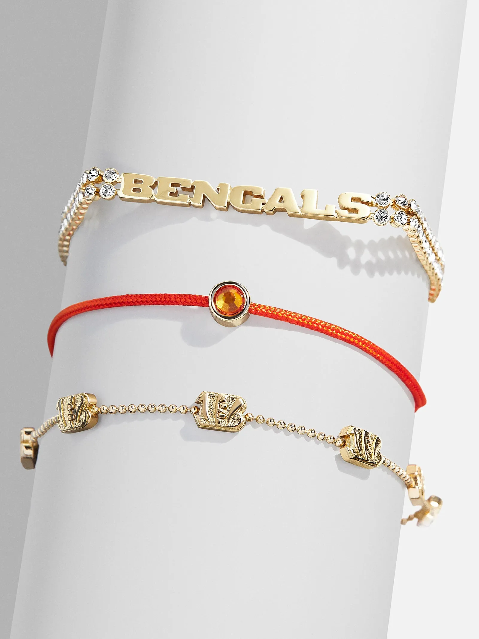 NFL Bracelet Set - Cincinnati Bengals sold by BaubleBar