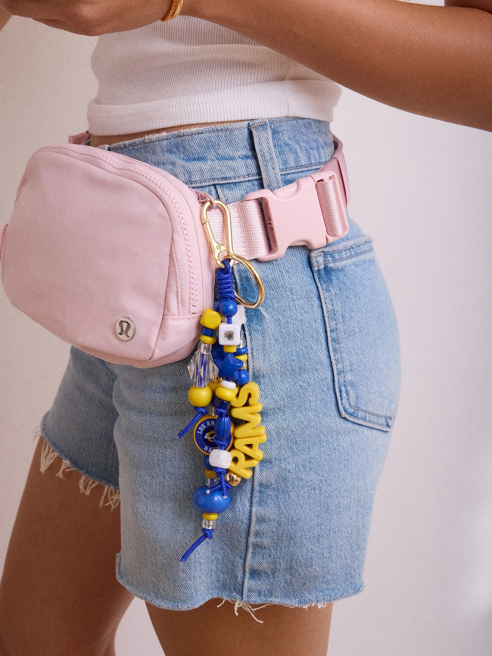 NFL Beaded Bag Charm - Los Angeles Rams sold by BaubleBar product image thumbnail 2