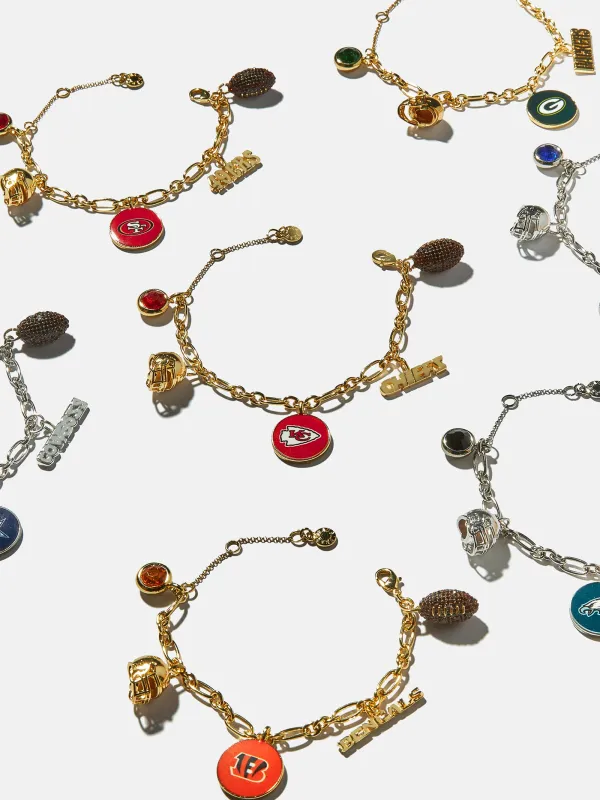 NFL Charm Bracelet - Green Bay Packers sold by BaubleBar