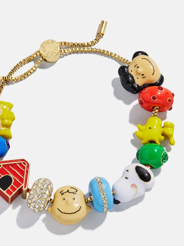 Peanuts Friends Forever Charm Bracelet - Peanuts Charm Bracelet sold by BaubleBar