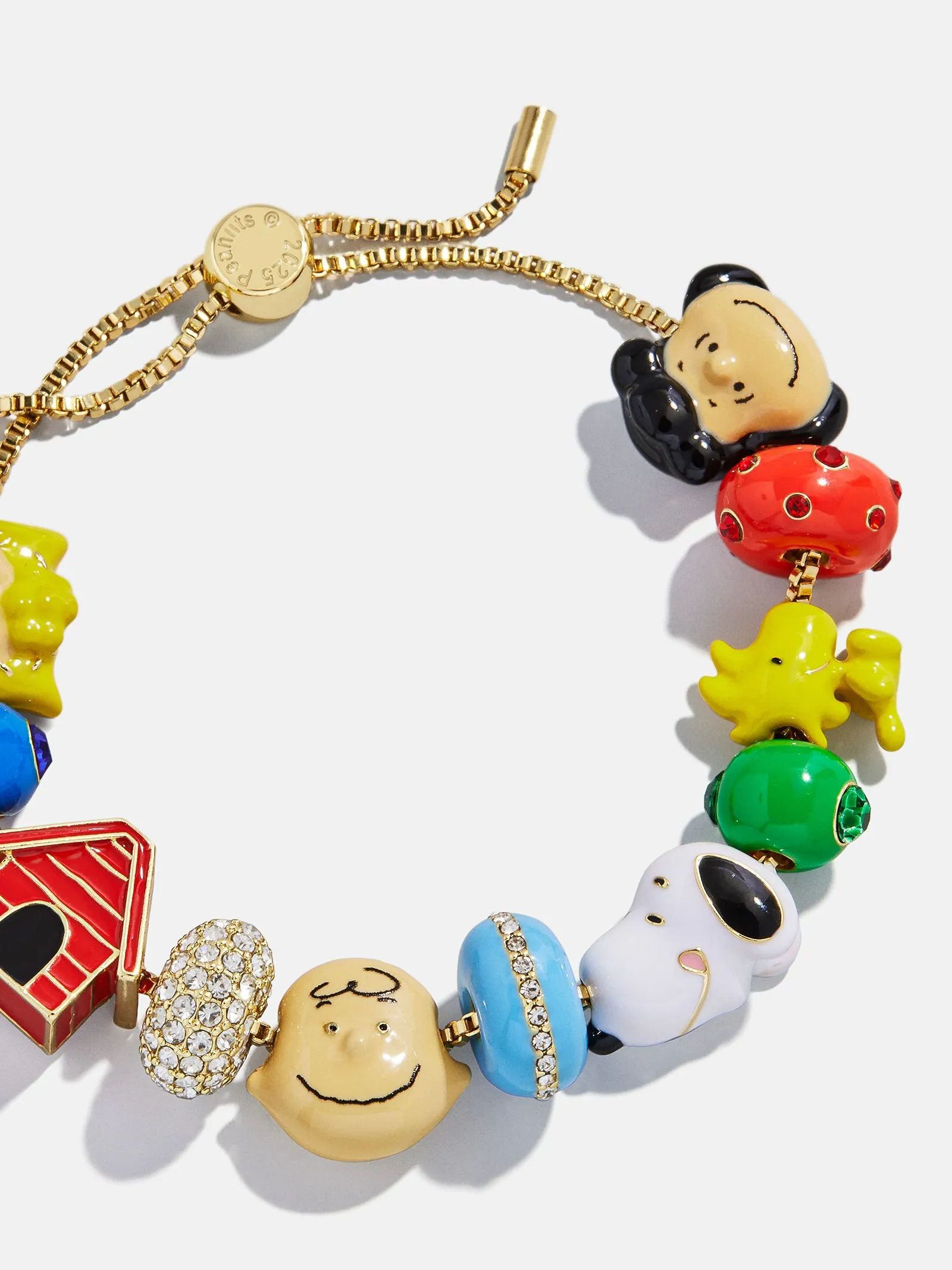 Peanuts Friends Forever Charm Bracelet - Peanuts Charm Bracelet sold by BaubleBar
