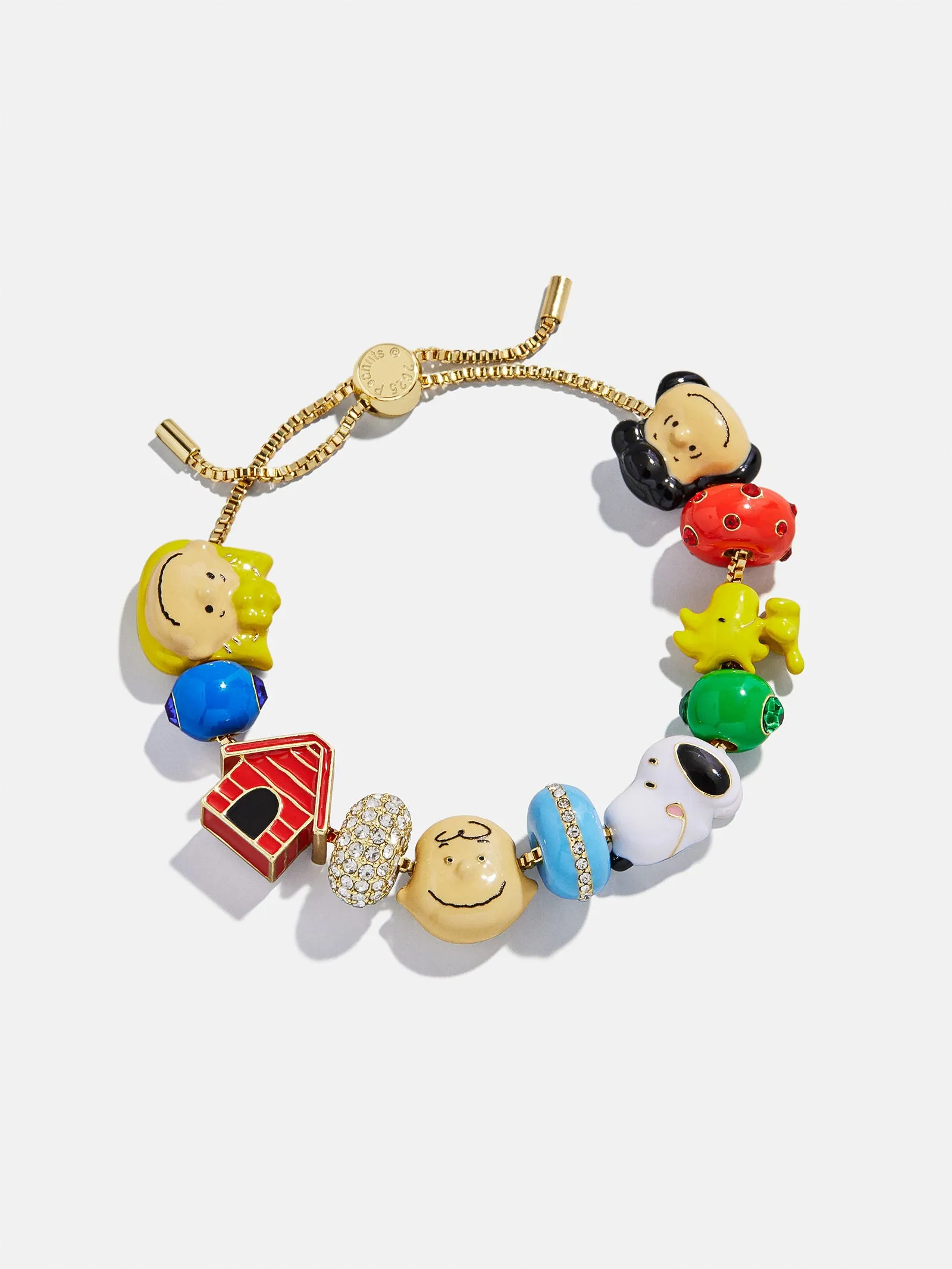 Peanuts Friends Forever Charm Bracelet - Peanuts Charm Bracelet sold by BaubleBar product image thumbnail 4