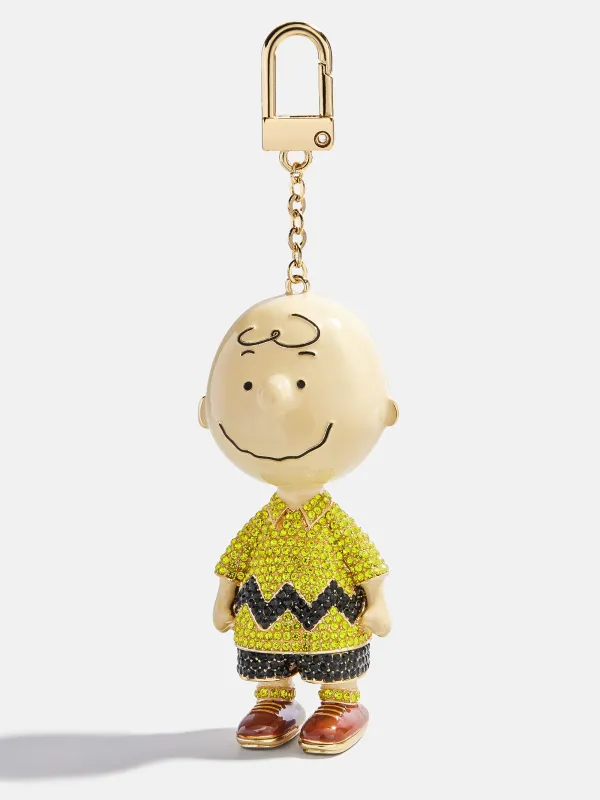 Peanuts Charlie Brown 3D Bag Charm - Charlie Brown sold by BaubleBar