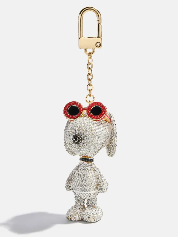 Peanuts Snoopy 3D Bag Charm - Snoopy sold by BaubleBar