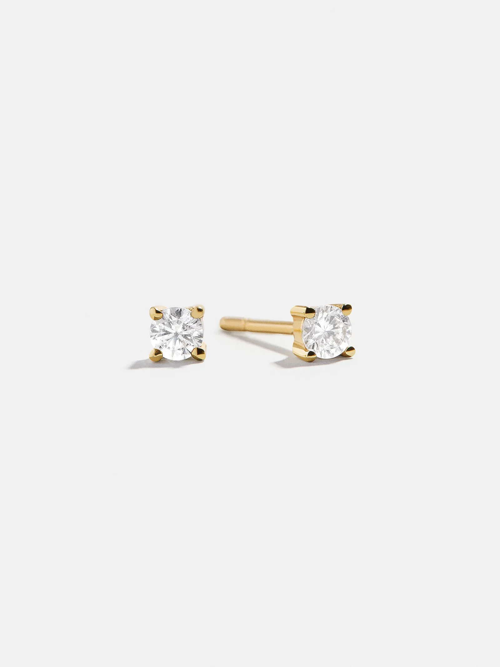 Debra 18K Gold Earrings - 3MM Debra Earring sold by BaubleBar