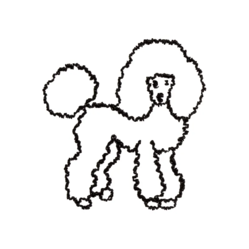 Poodle Icon sold by BaubleBar