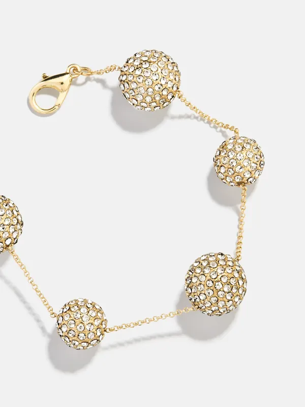 Blair Bracelet - Gold/Pavé sold by BaubleBar