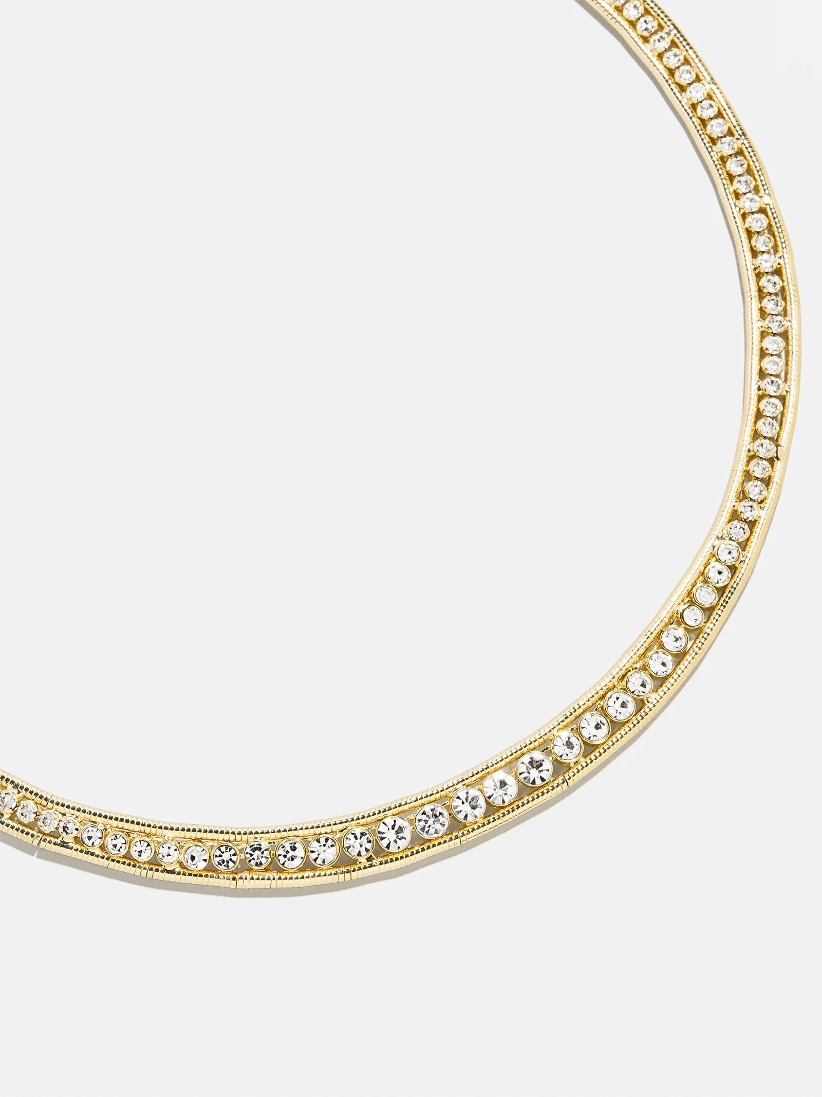 Olivia Collar Necklace - Gold/Pavé sold by BaubleBar product image thumbnail 3