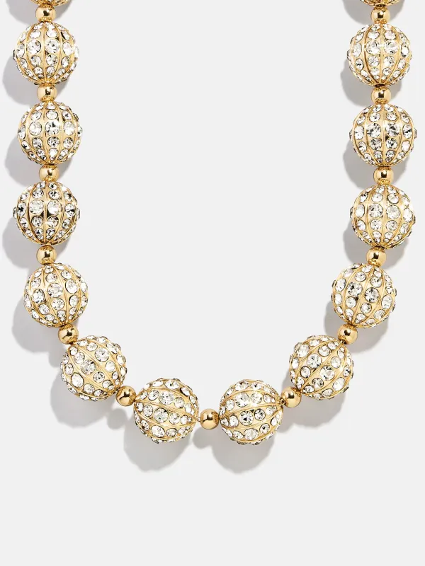 Quinn Collar Necklace - Gold/Pavé made by BaubleBar