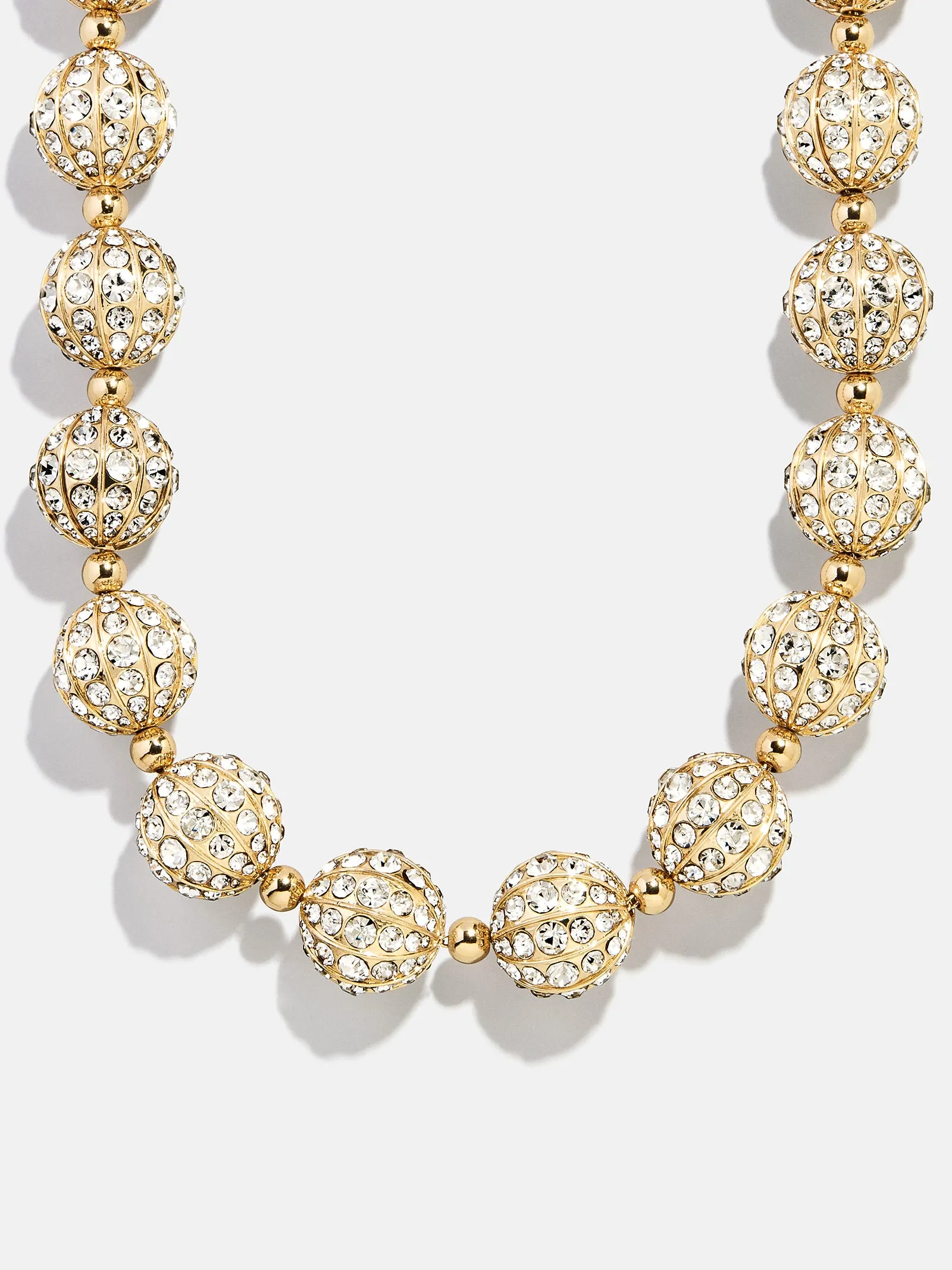 Quinn Collar Necklace - Gold/Pavé sold by BaubleBar