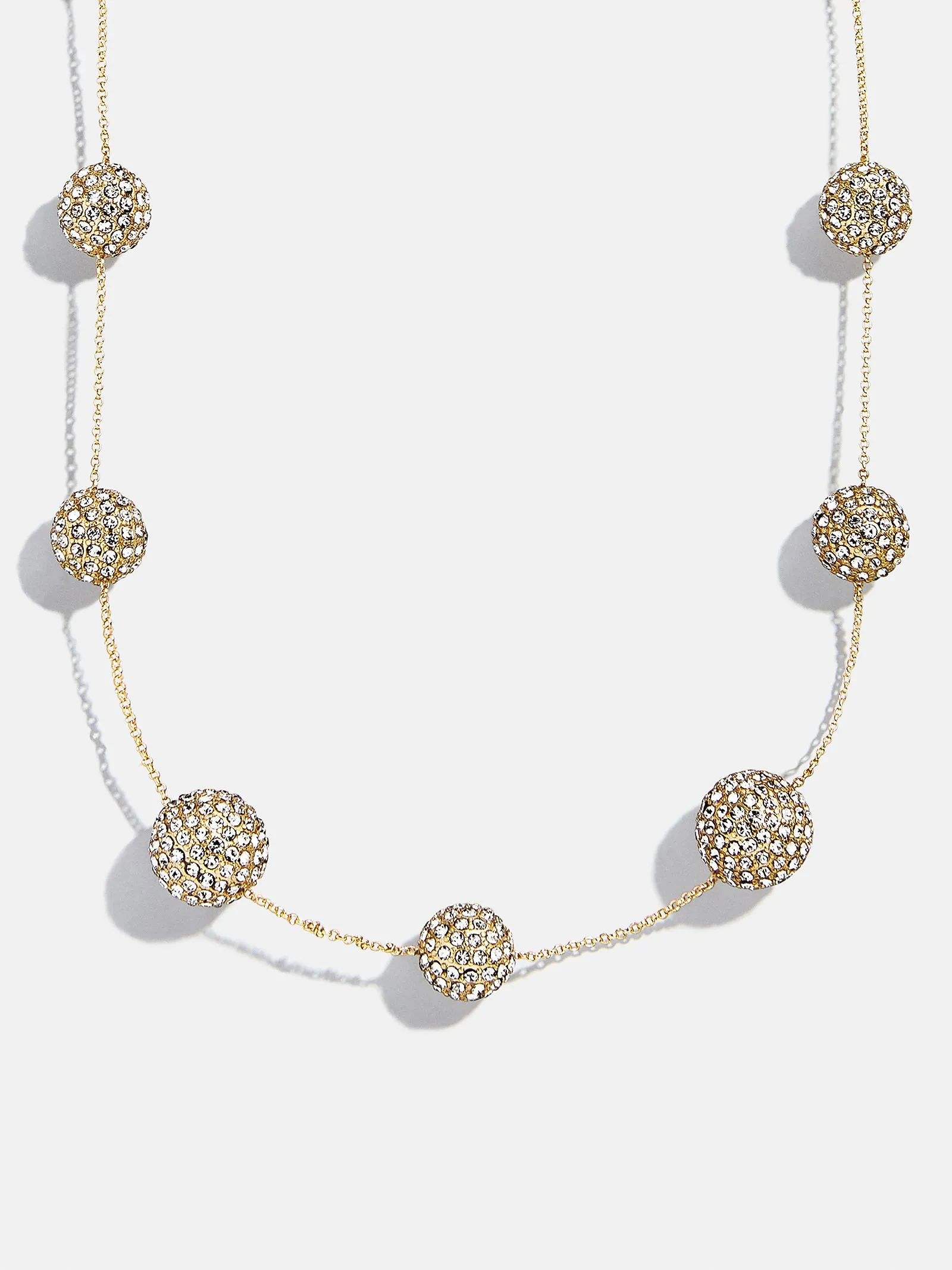 Blair Pearl Necklace - Gold/Pavé sold by BaubleBar