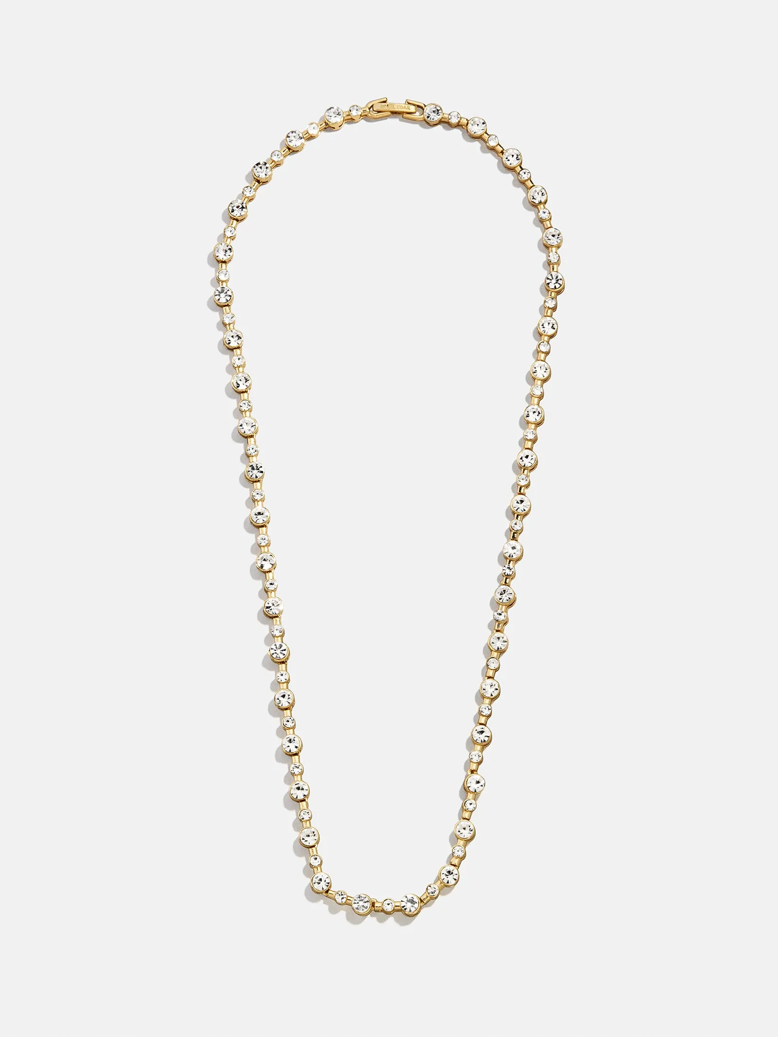 Jolie Tennis Necklace - Gold/Pavé sold by BaubleBar product image thumbnail 3