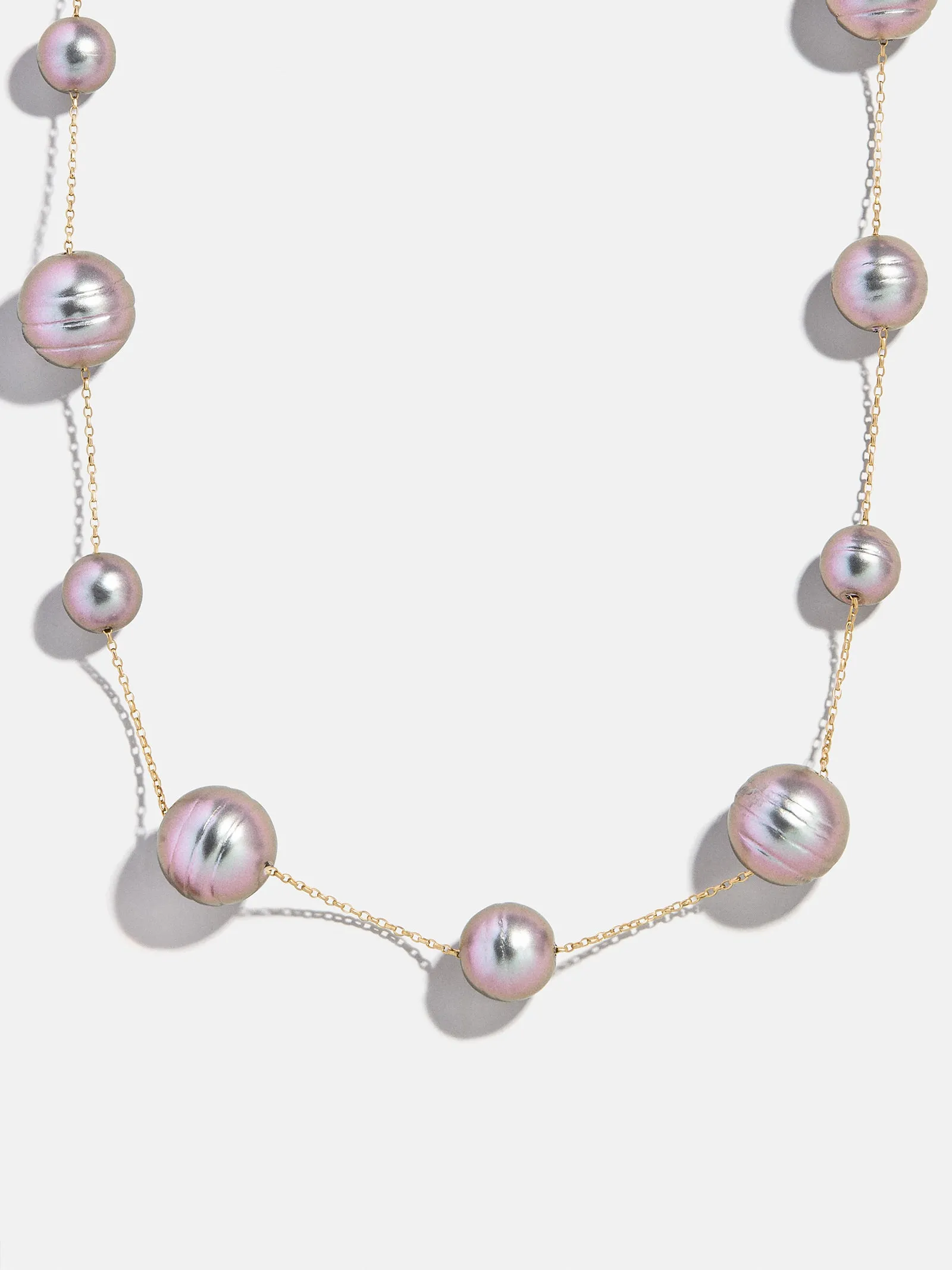 Blair Necklace - Tahitian Pearl Collar sold by BaubleBar