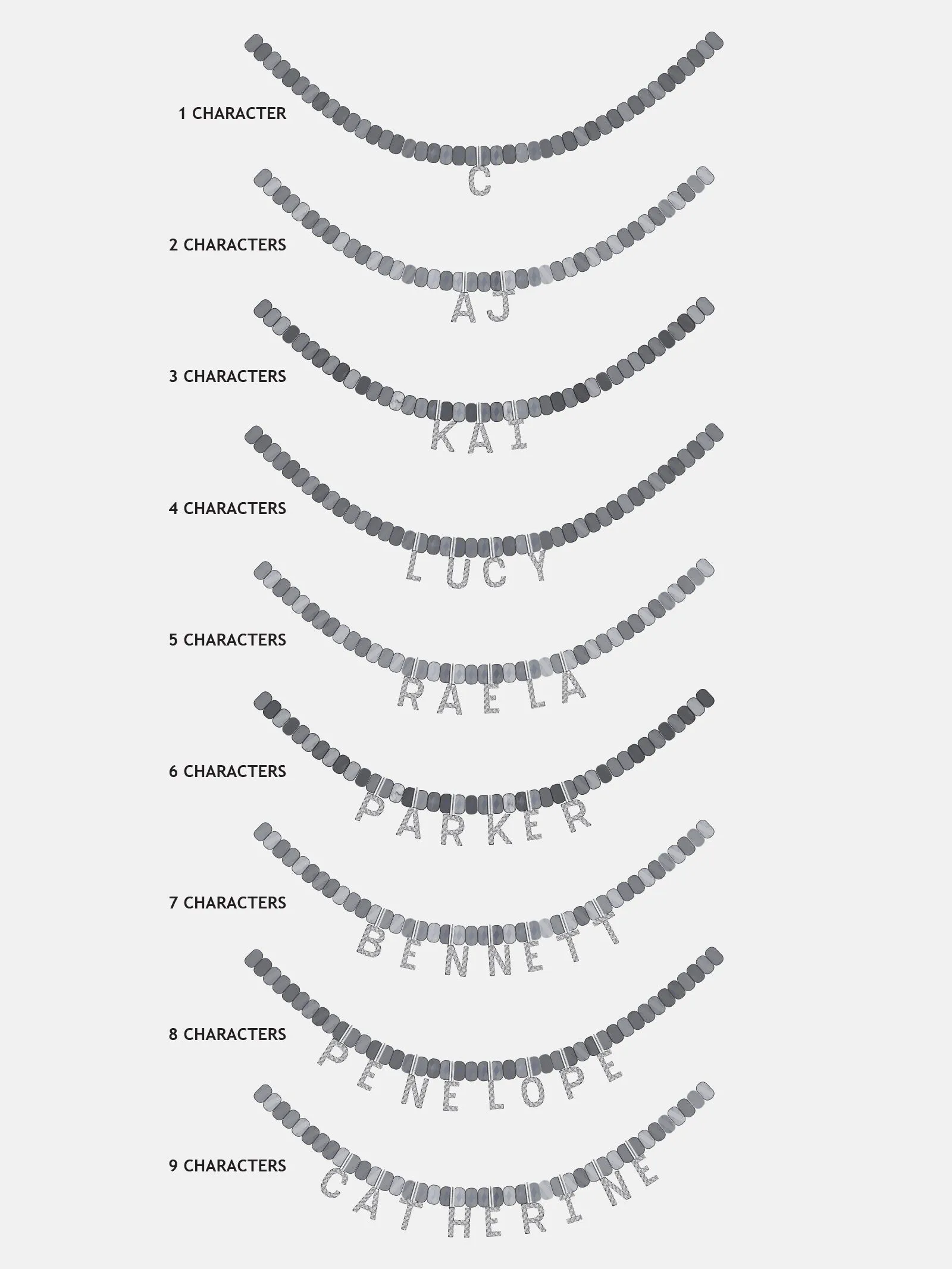 Mini Semi-Precious Custom Necklace - Red Jasper sold by BaubleBar product image thumbnail 5