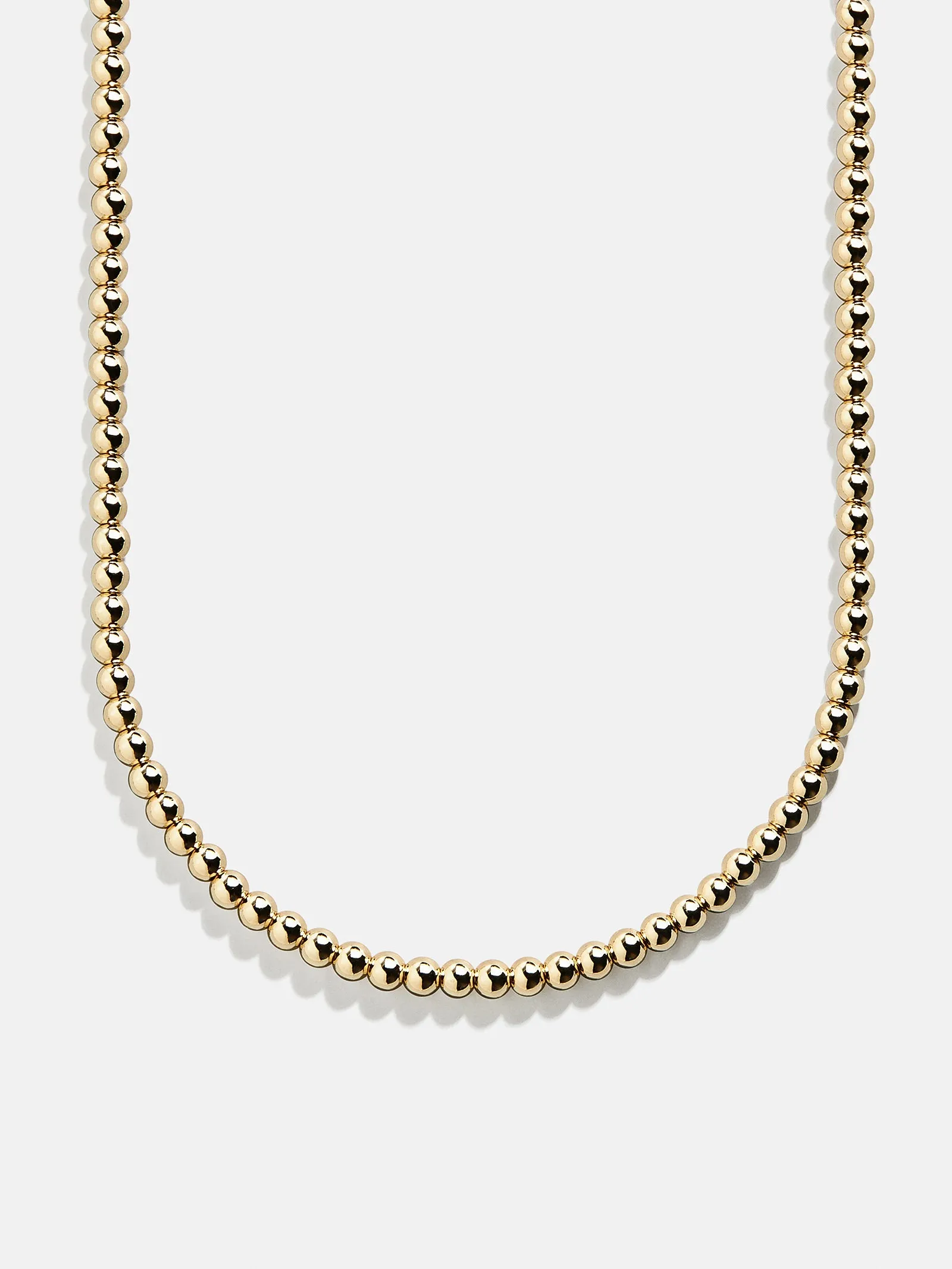 Waterproof 14K Gold Pisa Necklace - Gold sold by BaubleBar
