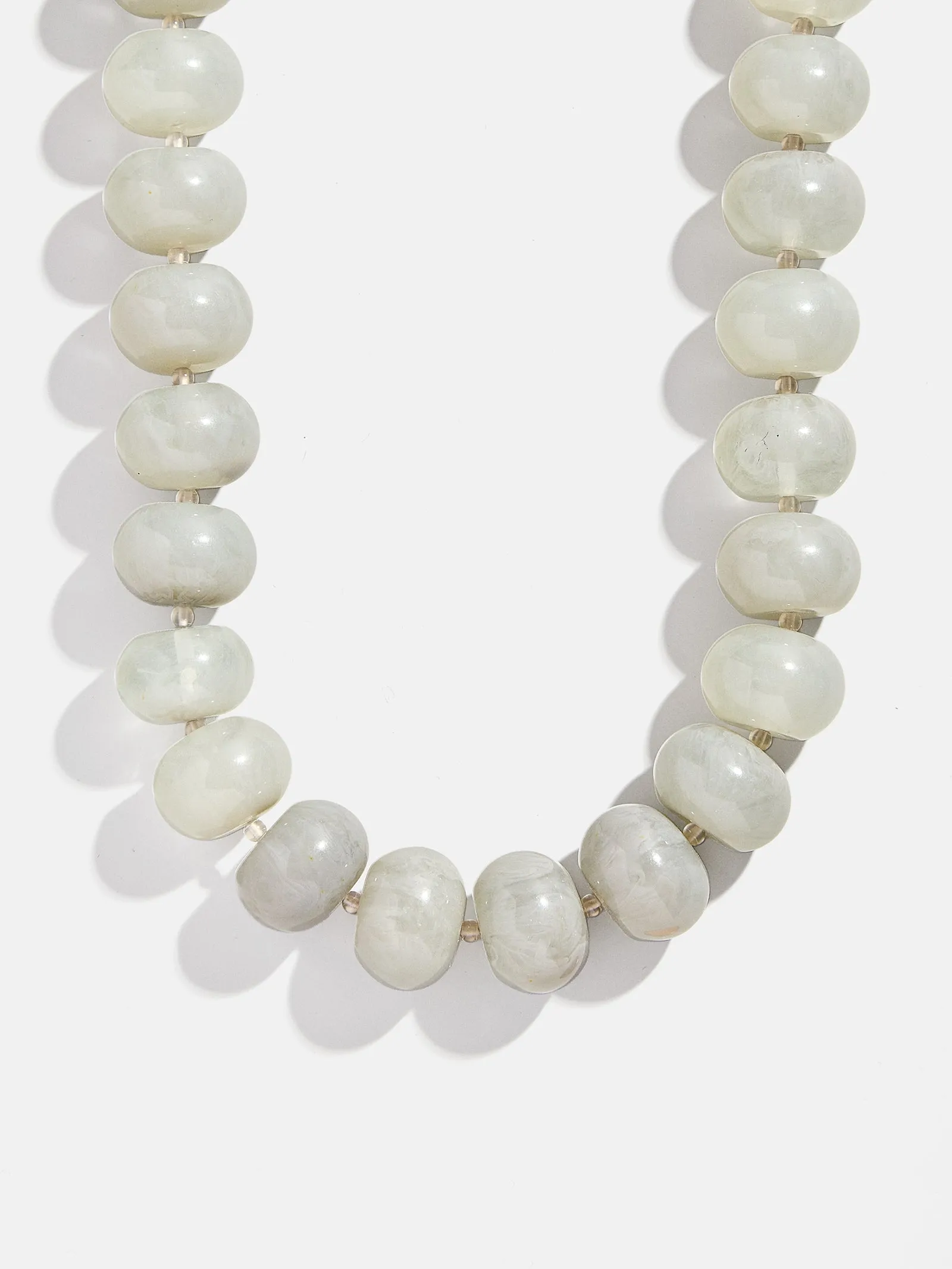 Joan Semi-Precious Necklace - Gray Quartz sold by BaubleBar