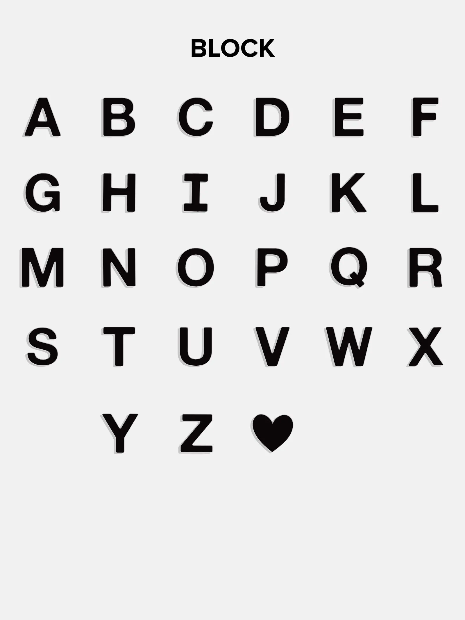 Block Letter Beaded Custom Necklace - Blue Multi sold by BaubleBar product image thumbnail 5