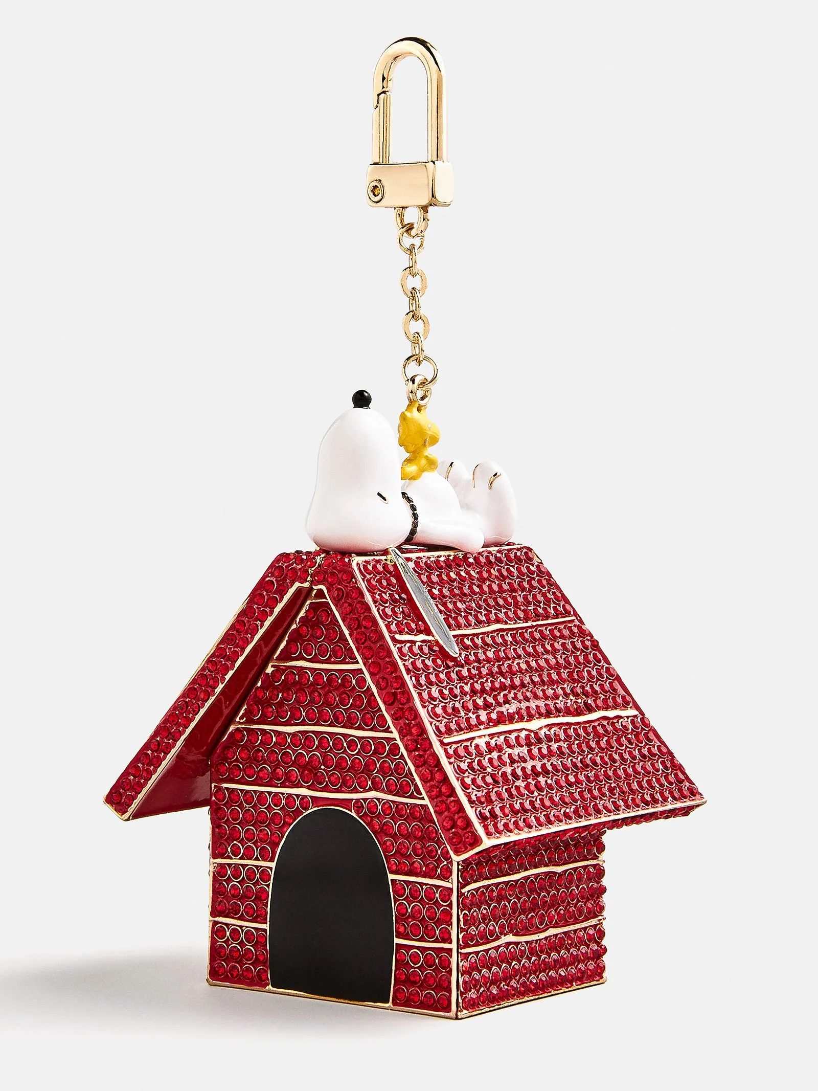 Peanuts Snoopy Doghouse Bag Charm - Snoopy & Woodstock sold by BaubleBar
