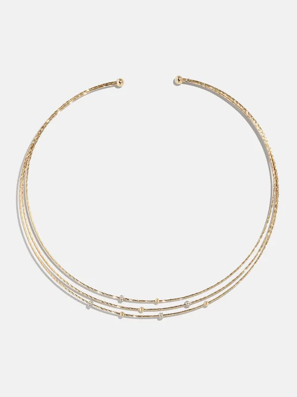 Jordyn Collar Necklace - Layered Collar Necklace sold by BaubleBar