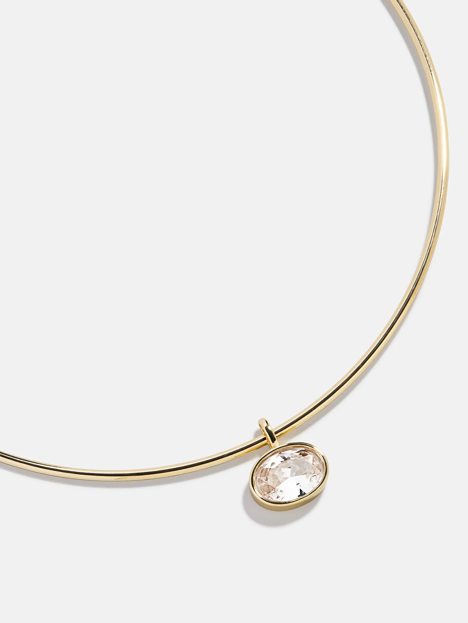 Lexi Crystal Collar Necklace - Bezel Collar Necklace sold by BaubleBar product image thumbnail 3