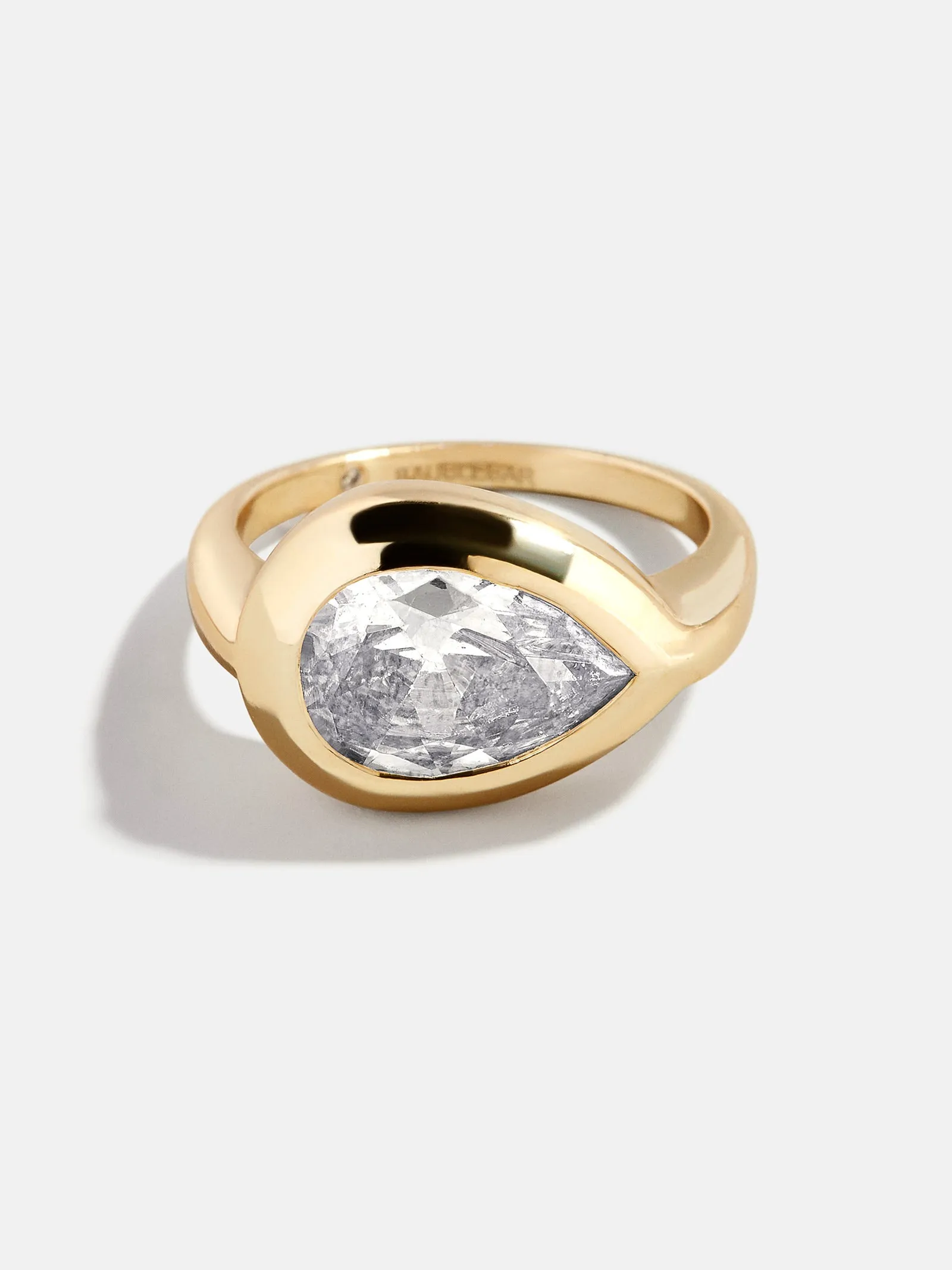 Gold Cubic Zirconia Custom Birthstone Ring - Crystal sold by BaubleBar product image thumbnail 5