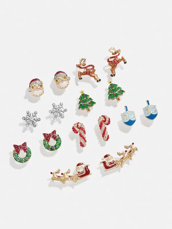 Christmas Tree Stud Earrings - Christmas Tree sold by BaubleBar