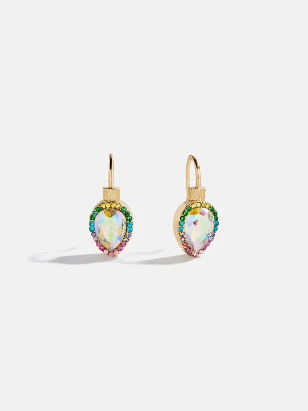 Merry & Bright Christmas Drop Earrings - Multi sold by BaubleBar