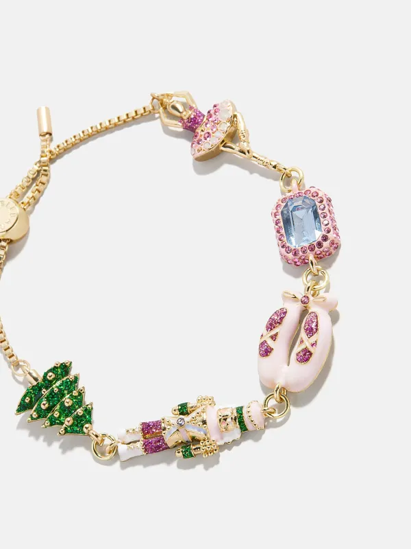 Nutcracker Ballet Christmas Charm Bracelet - Nutcracker sold by BaubleBar