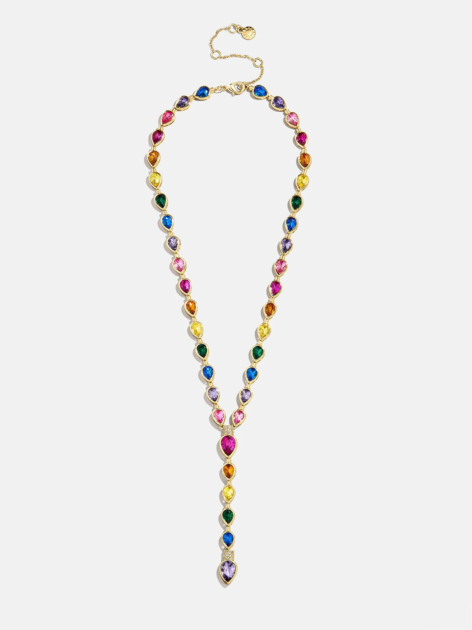 Glow With It Lariat Necklace - Multi sold by BaubleBar product image thumbnail 3