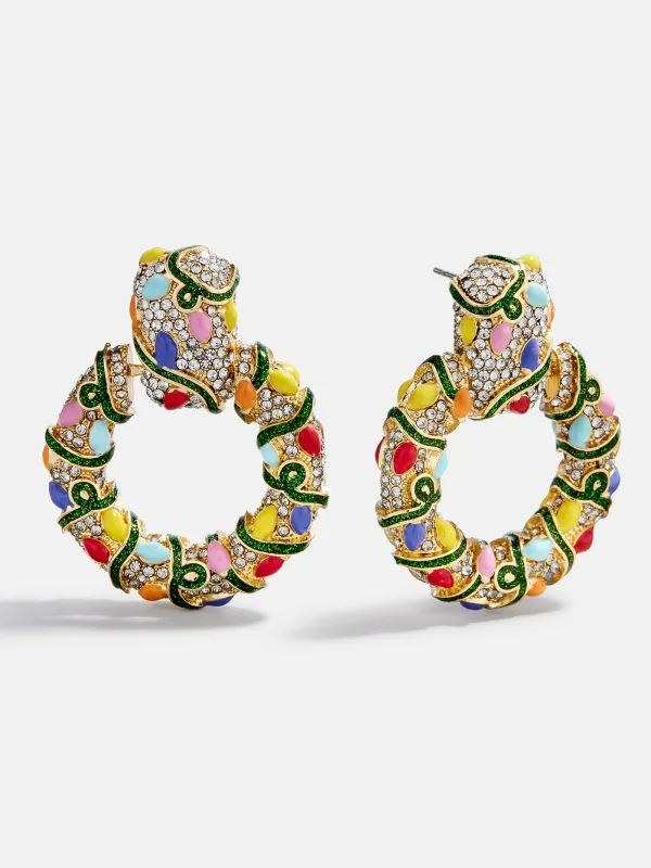 That's Watts Up Holiday Statement Earrings - Holiday Lights sold by BaubleBar