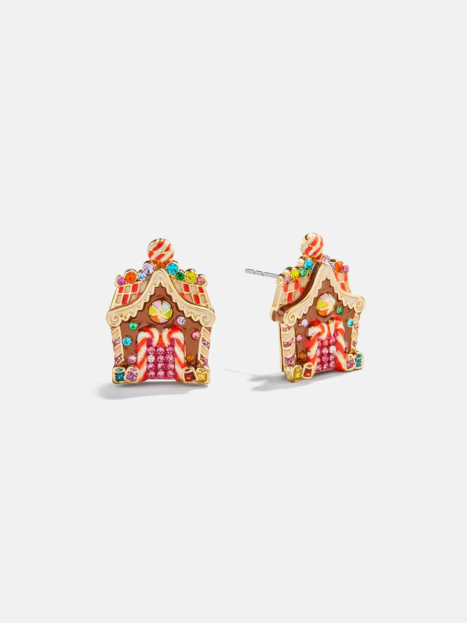 Sweet Noel Gingerbread House Earrings - Gingerbread House sold by BaubleBar